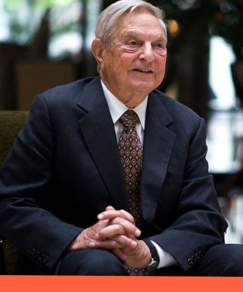 Howard Schultz and George Soros