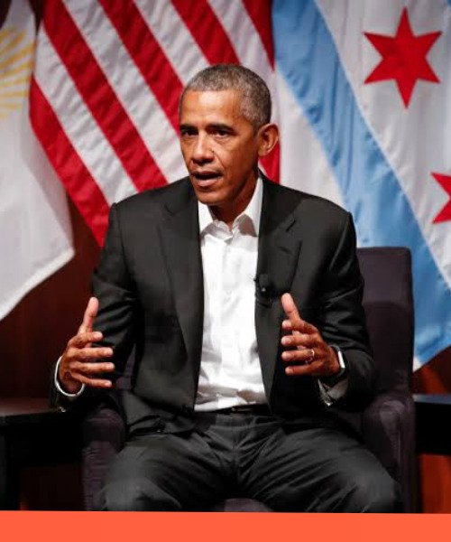 Dirk Van de Put and Barack Obama