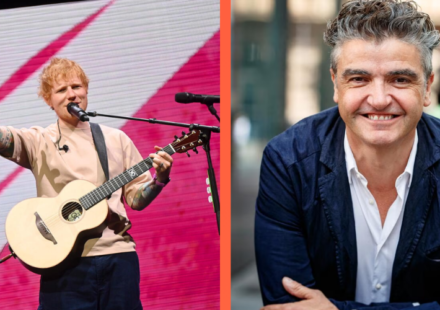 Sean Connolly and Ed Sheeran