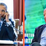 Dirk Van de Put and Barack Obama