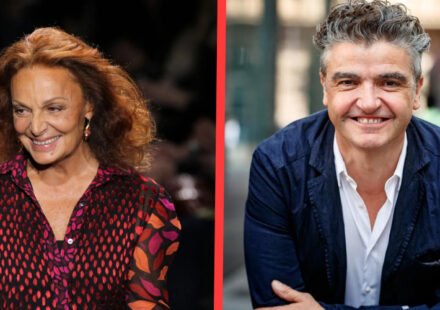 Diane von Furstenberg and Sean Connolly
