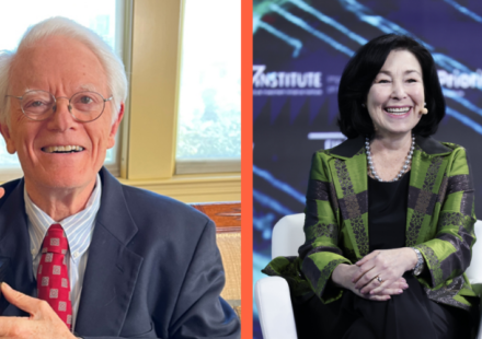 Peter Lynch and Safra Catz