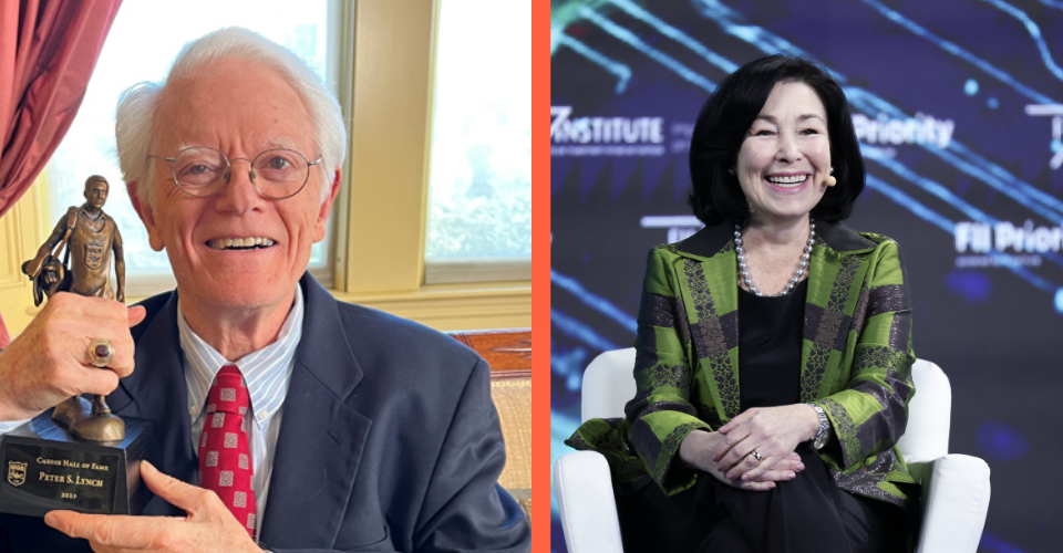 Peter Lynch and Safra Catz: Careers, Wealth and Connection Peter Lynch and Safra Catz