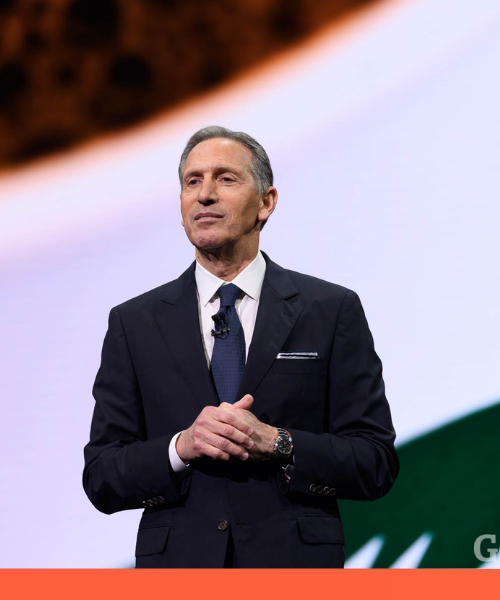 Howard Schultz and George Soros