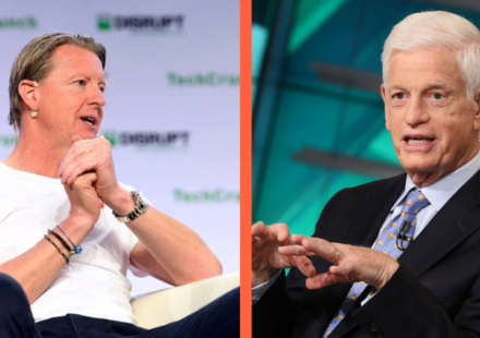 Hans Vestberg and Mario Gabelli