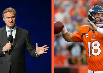 Christopher Nolan and Peyton Manning