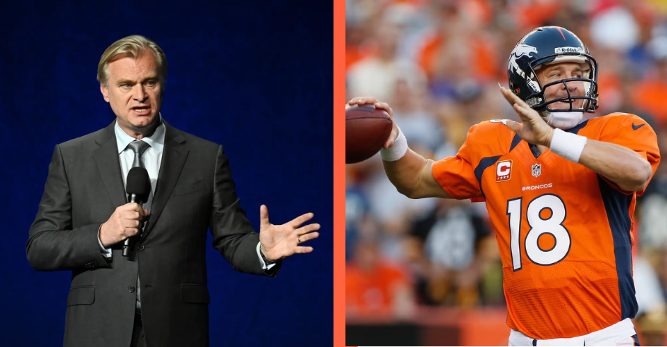 Christopher Nolan and Peyton Manning