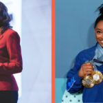 Kathy Warden and Simone Biles