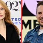 Jessica Chastain and Mike Krieger