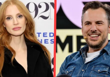 Jessica Chastain and Mike Krieger