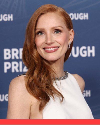 Jessica Chastain and Mike Krieger