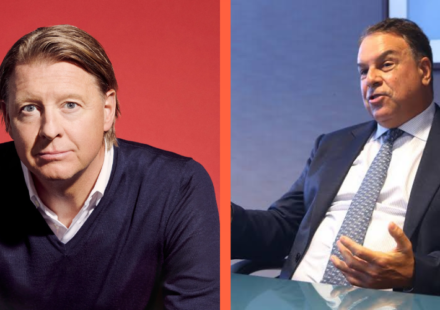 Hans Vestberg and Jeff Greene