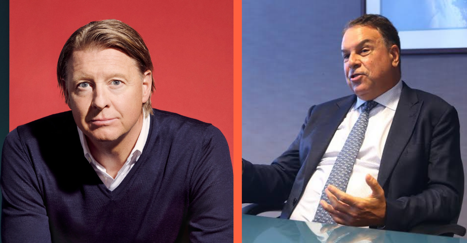Hans Vestberg and Jeff Greene