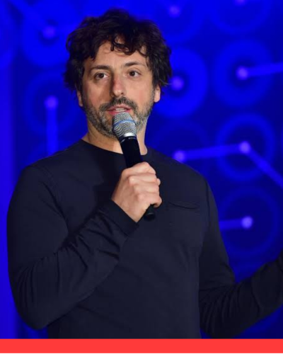 David Cordani and Sergey Brin