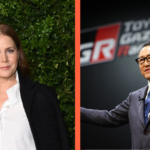 Amy Adams and Akio Toyoda