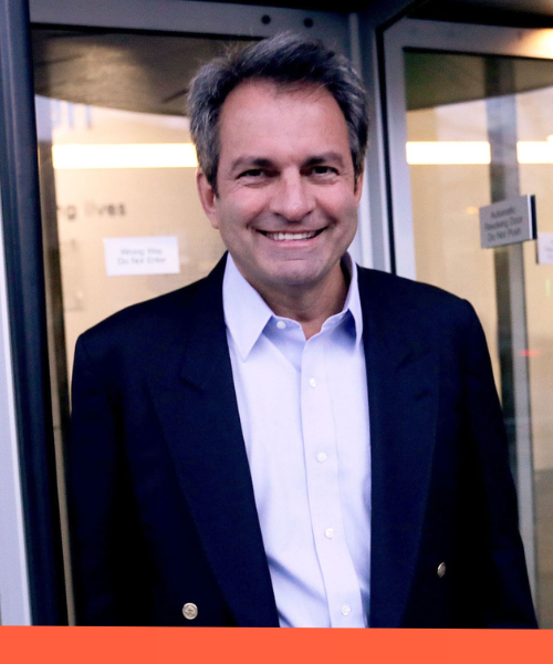 Satya Nadella and Michel Vounatsos