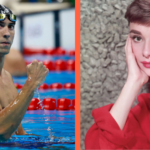 Michael Phelps and Audrey Hepburn