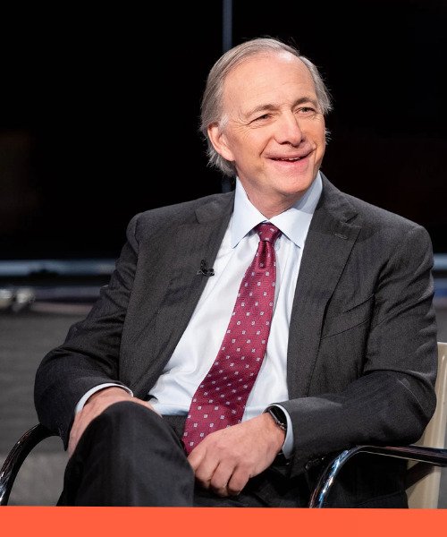 Ray Dalio and Patricia Poppe