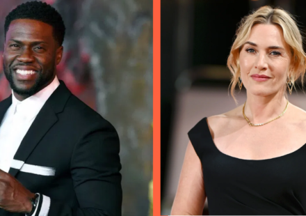 Kevin Hart and Kate Winslet