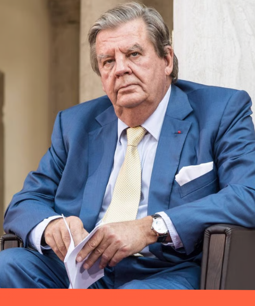 Jim Carrey and Johann Rupert